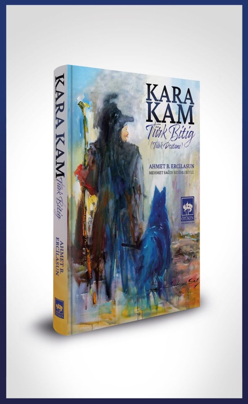 Kara Kam Türk Bitig (Türk Destanı) kitap kapağı