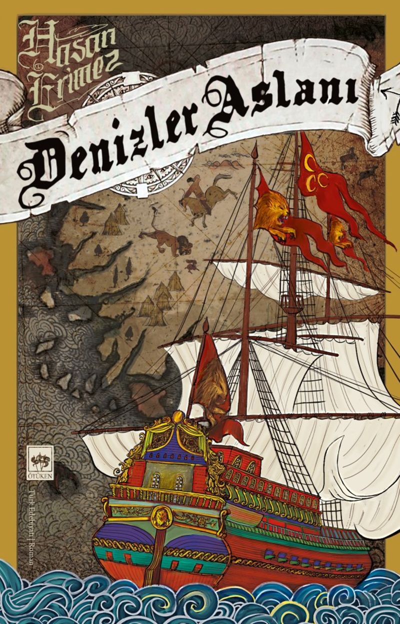 Denizler Aslanı kitap kapağı