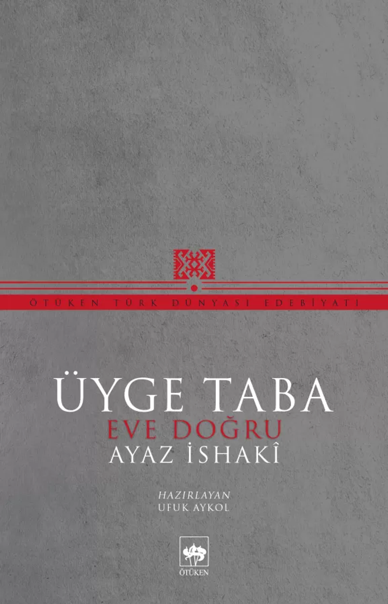 Üyge Taba Eve Doğru kitap kapağı
