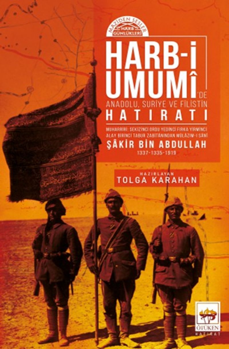 Harb-i Umumî'de Anadolu, Suriye ve Filistin Hatıratı kitap kapağı