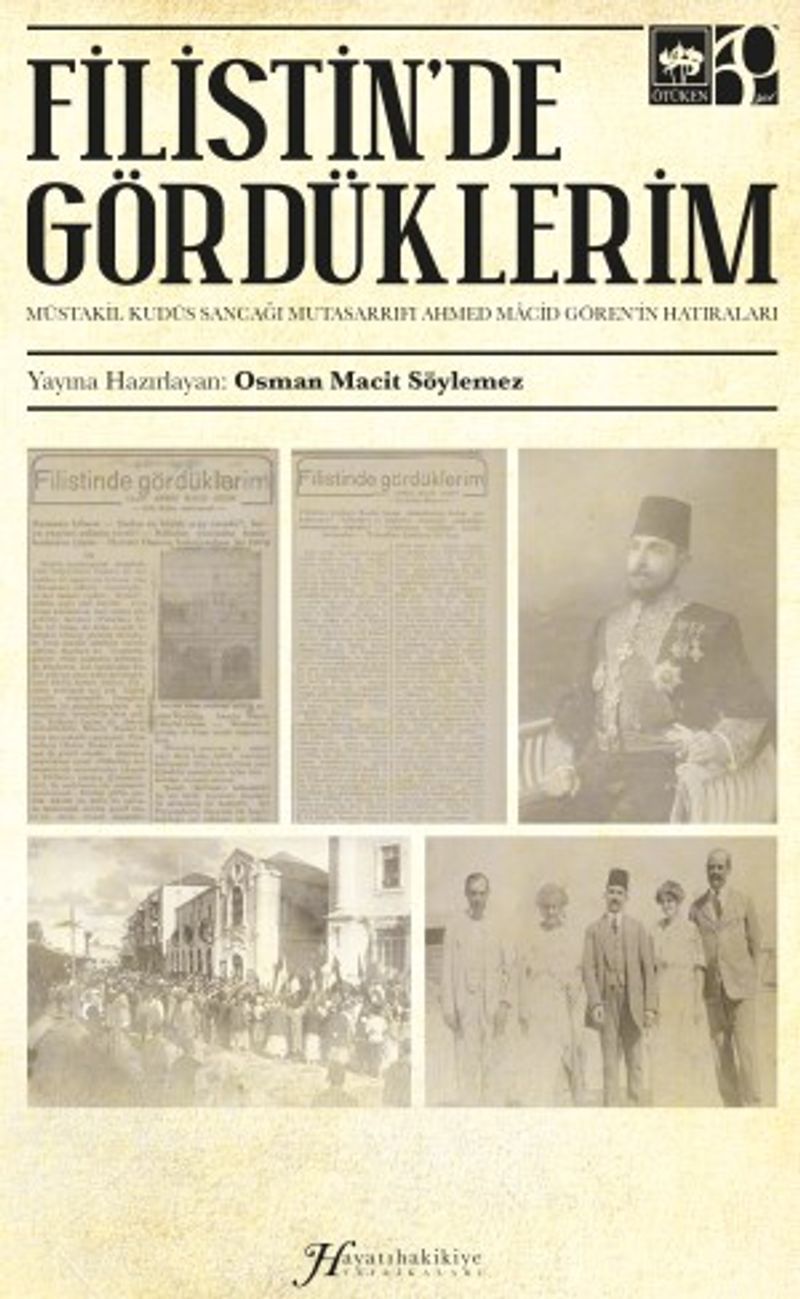 Filistin'de Gördüklerim kitap kapağı