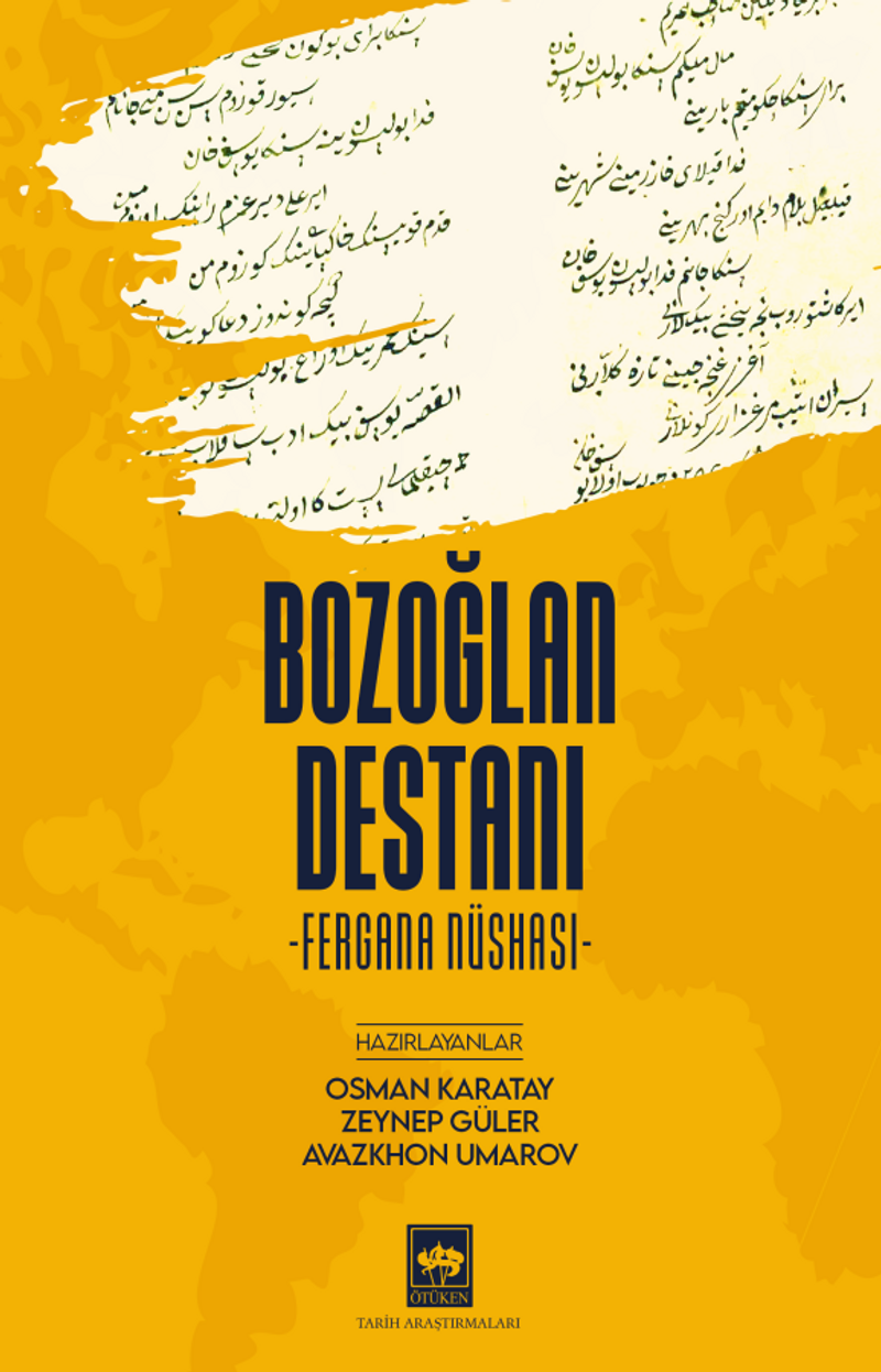 Bozoğlan Destanı Fergana Nüshası kitap kapağı