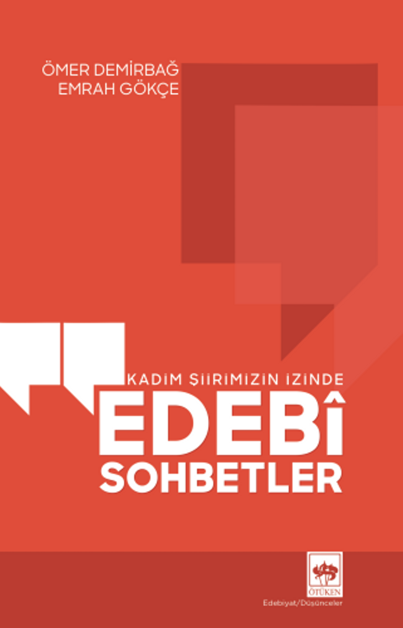 Kadim Şiirimizin İzinde Edebî Sohbetler kitap kapağı