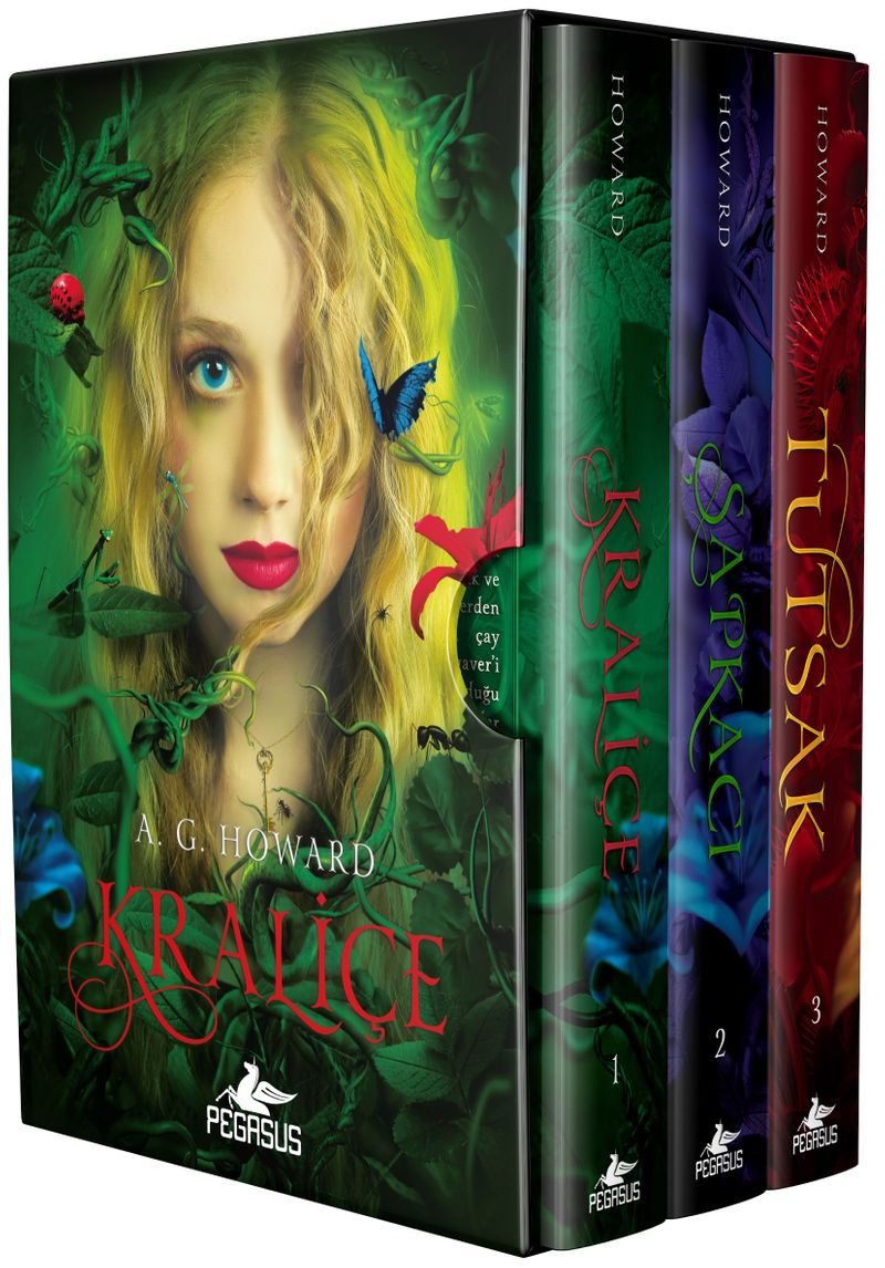 Kraliçe Serisi Kutulu Özel Set (3 Kitap) (Ciltli) kitap kapağı