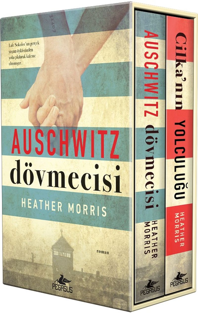 Auschwitz Dövmecisi Kutulu Özel Set (2 Kitap) kitap kapağı