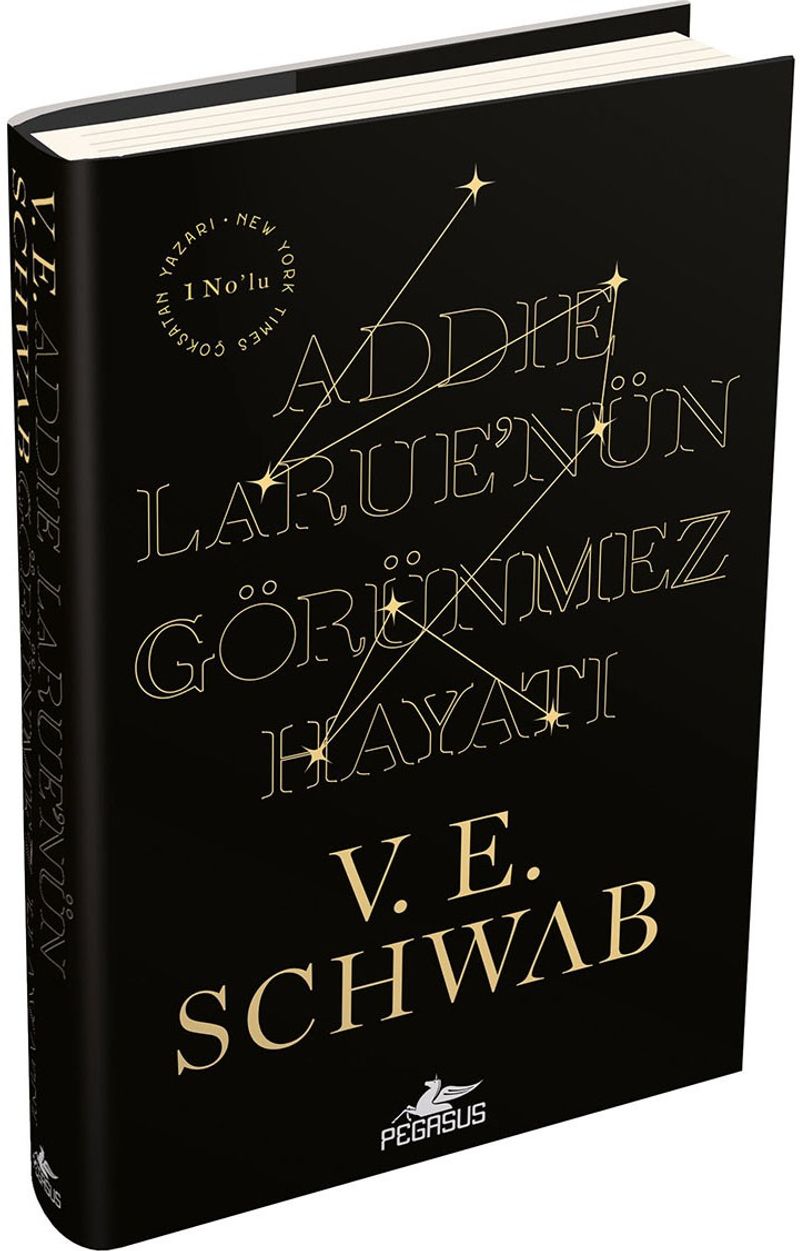 Addie Larue'nün Görünmez Hayatı (Ciltli) kitap kapağı