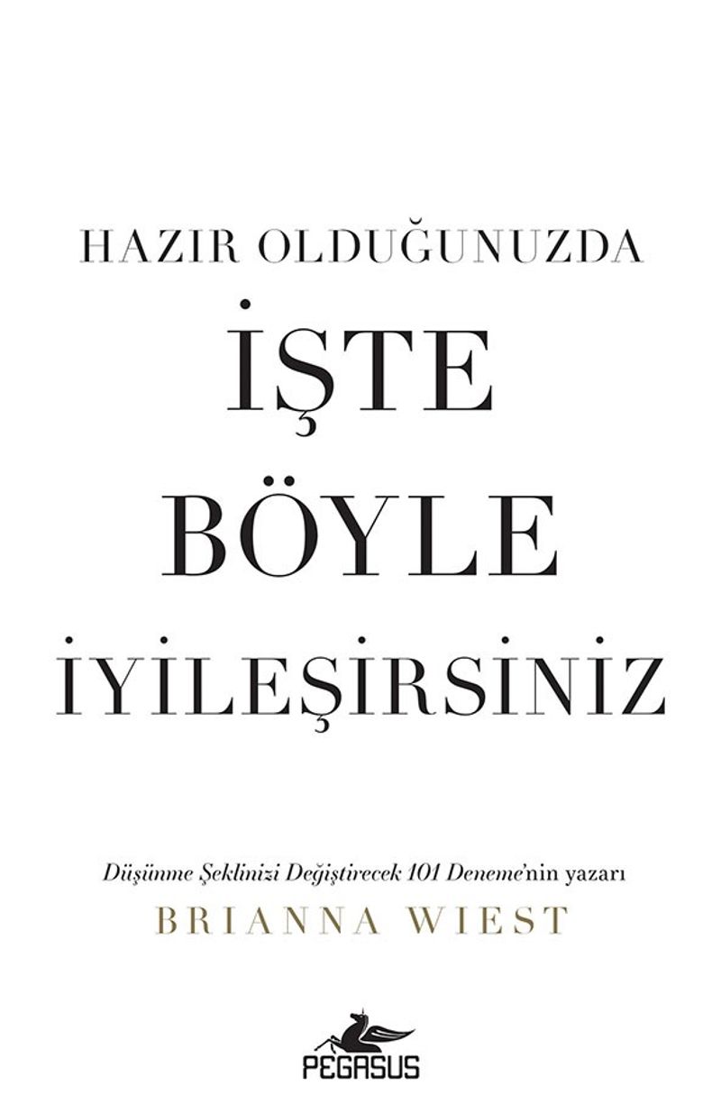 Hazır Olduğunuzda İşte Böyle İyileşirsiniz kitap kapağı