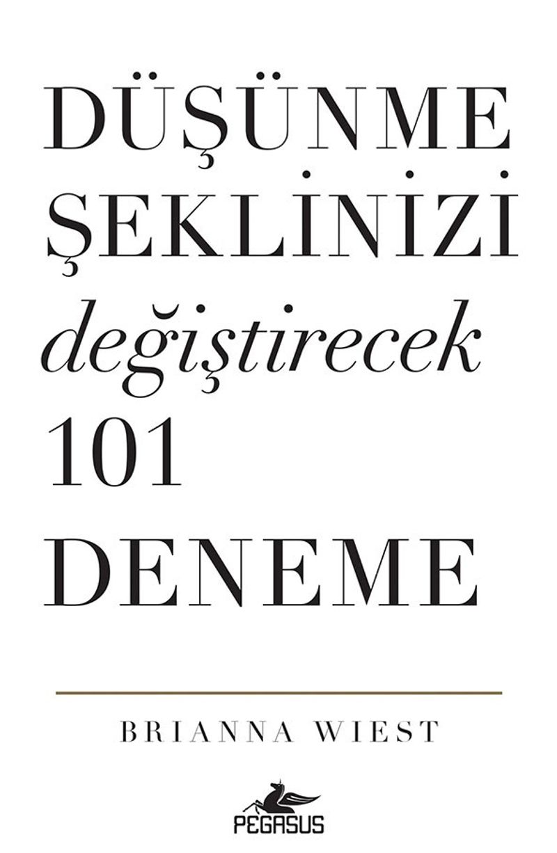 Düşünme Şeklinizi Değiştirecek 101 Deneme kitap kapağı