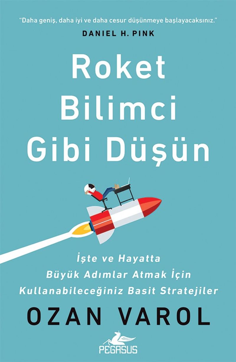 Roket Bilimci Gibi Düşün kitap kapağı