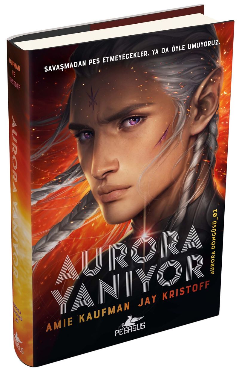 Aurora Yanıyor (Aurora Döngüsü 02) Ciltli kitap kapağı