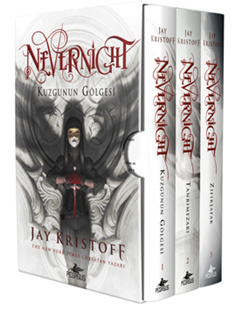 Nevernıght Serisi Kutulu Özel Set (3 Kitap) – Citli kitap kapağı