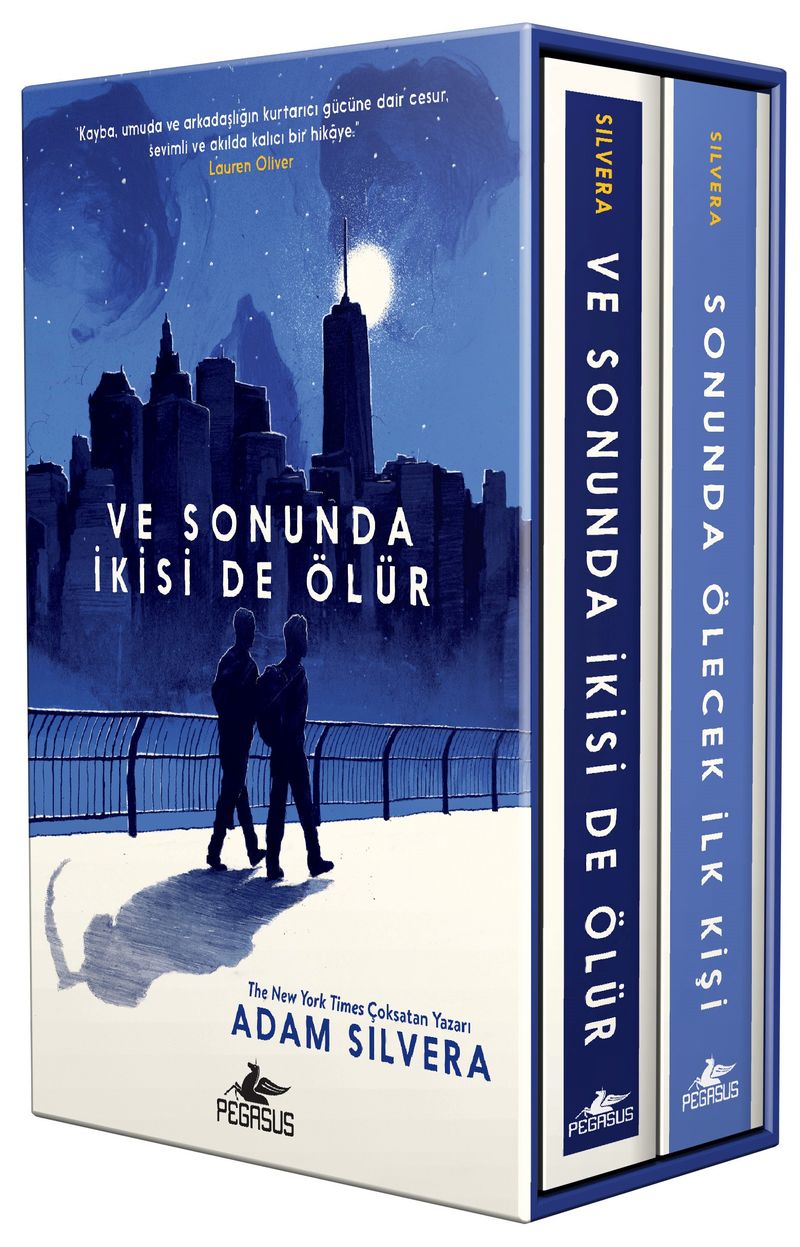 Ölüm Habercisi Serisi Kutulu Özel Set (2 Kitap) - Ve Sonunda İkisi De Ölür + Sonunda Ölecek İlk Kişi kitap kapağı