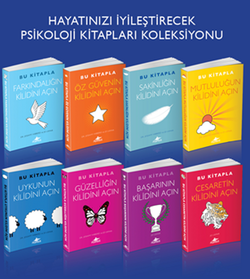 Hayatınızı İyileştirecek Psikoloji Kitapları Koleksiyonu (8 Kitap) kitap kapağı