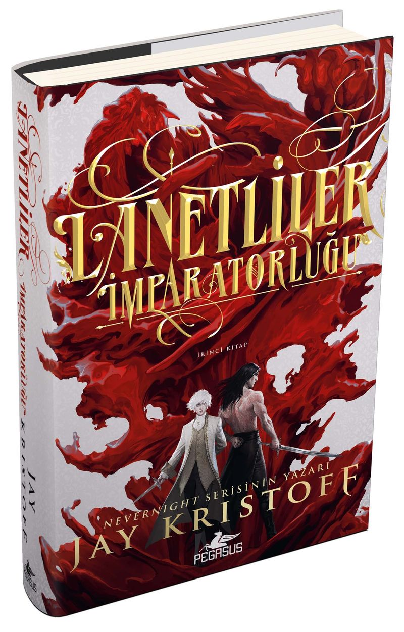 Lanetliler İmparatorluğu (Vampir İmparatorluğu İkinci Kitap) (Ciltli) kitap kapağı