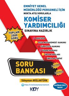 Komiser Yardımcılığı Sınavına Hazırlık Soru Bankası kitap kapağı