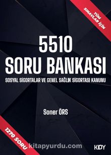 5510 Soru Bankası kitap kapağı