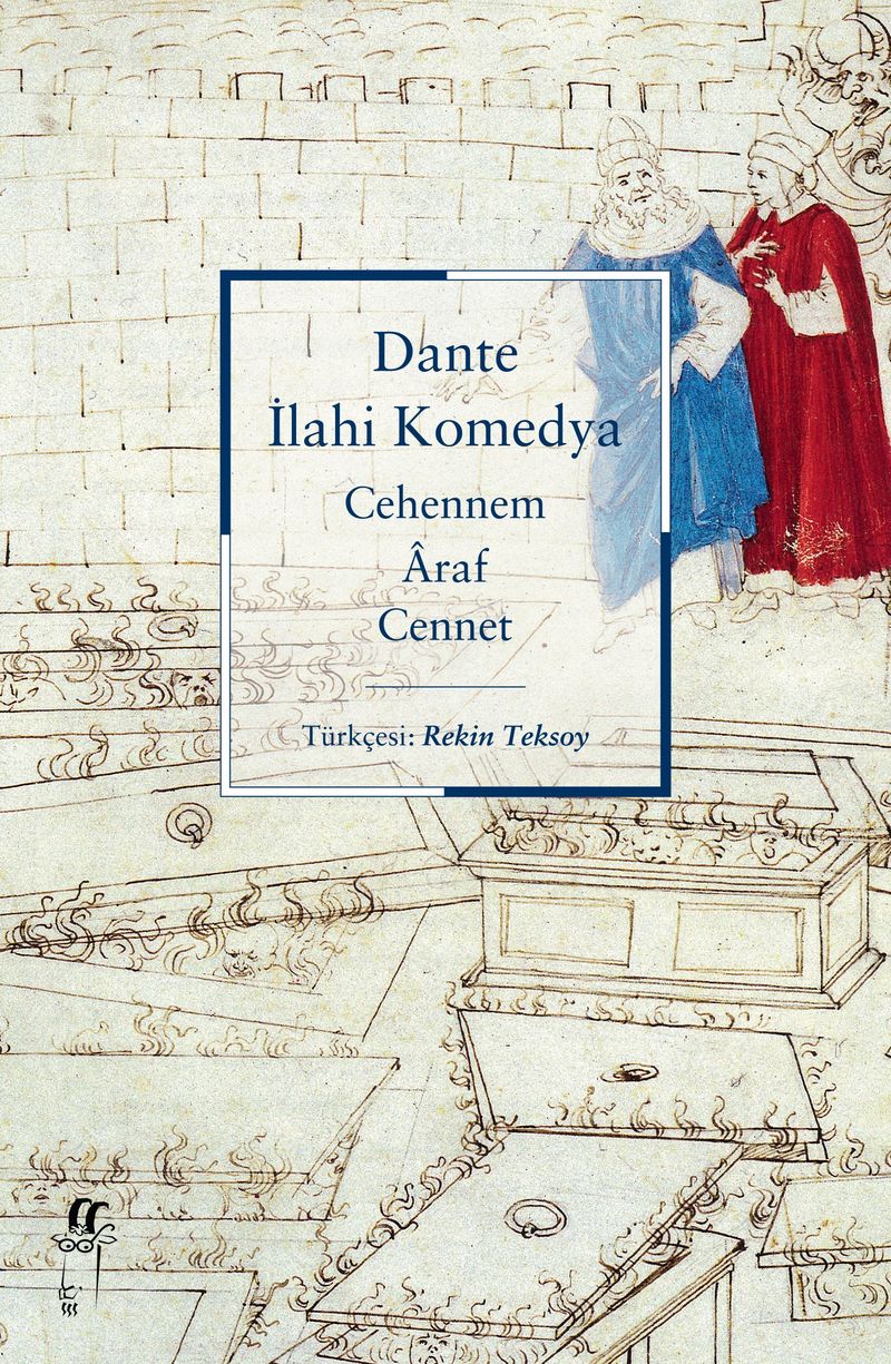 İlahi Komedya (Cehennem Âraf Cennet) (Ciltli) kitap kapağı