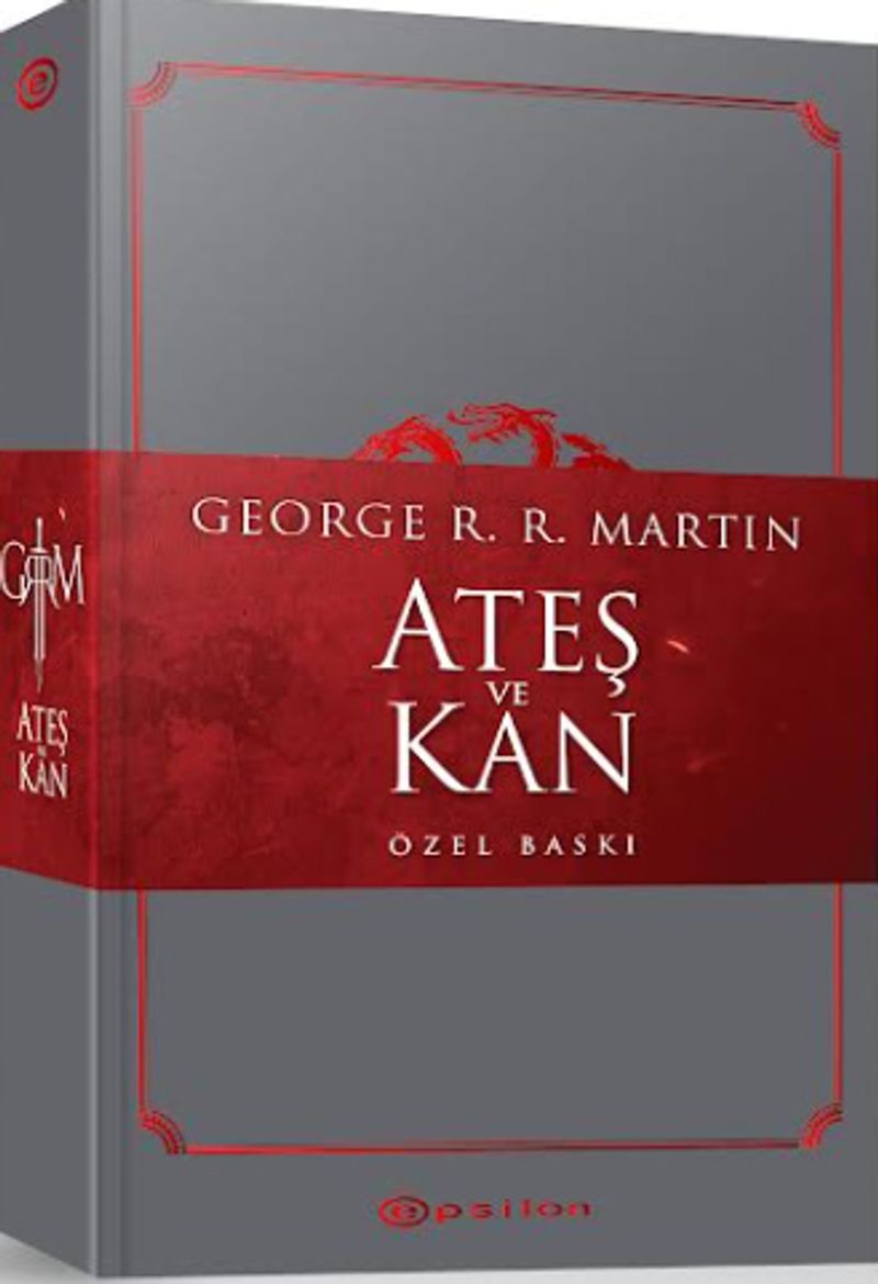 Ateş ve Kan (Özel Baskı) (Ciltli) kitap kapağı