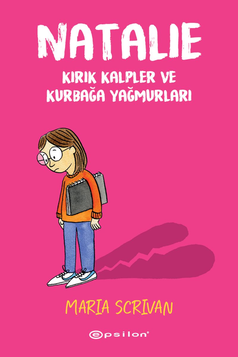 Natalie Kırık Kalpler ve Kurbağa Yağmurları kitap kapağı