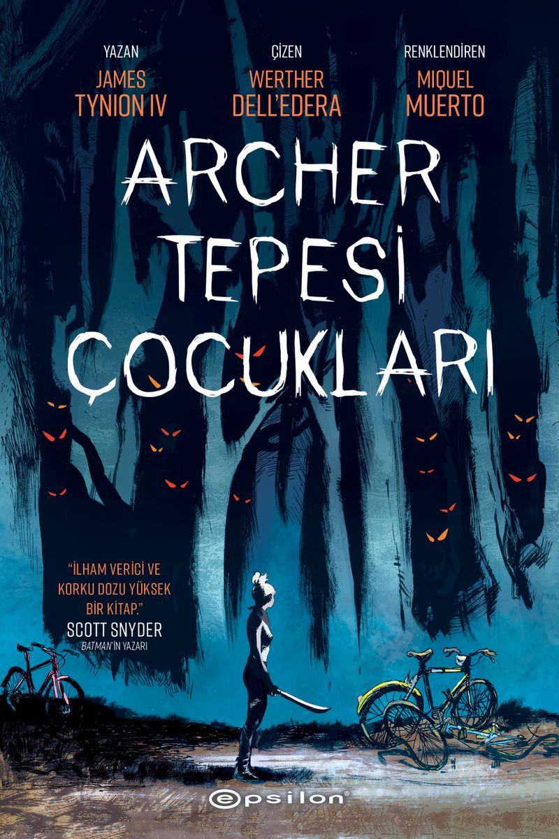 Archer Tepesi Çocukları kitap kapağı