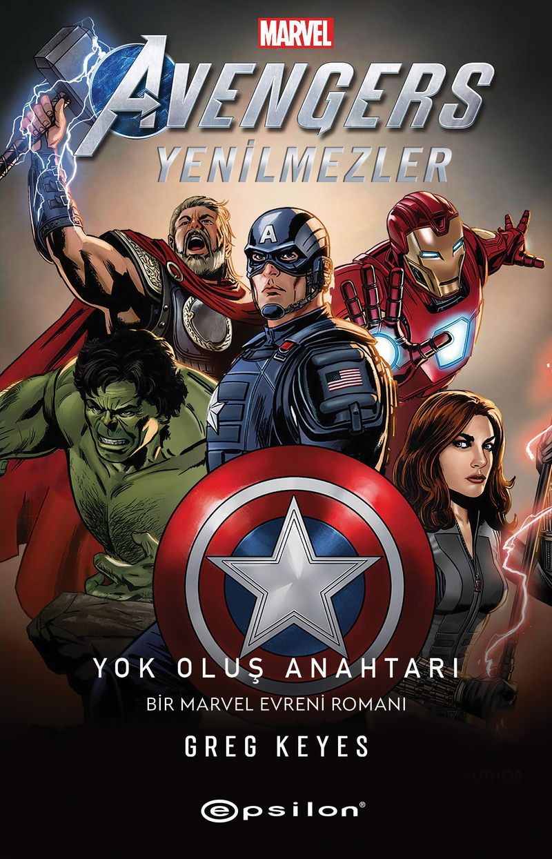 Avengers: Yok Oluş Anahtarı kitap kapağı