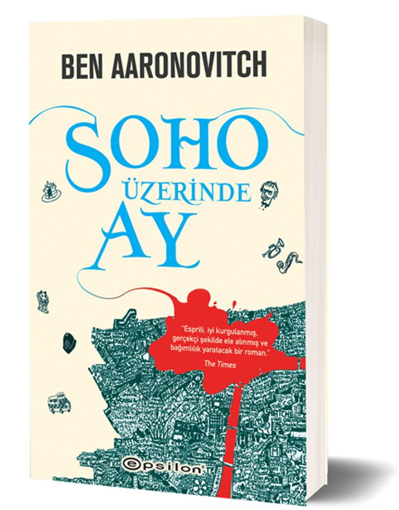 Soho Üzerinde Ay kitap kapağı