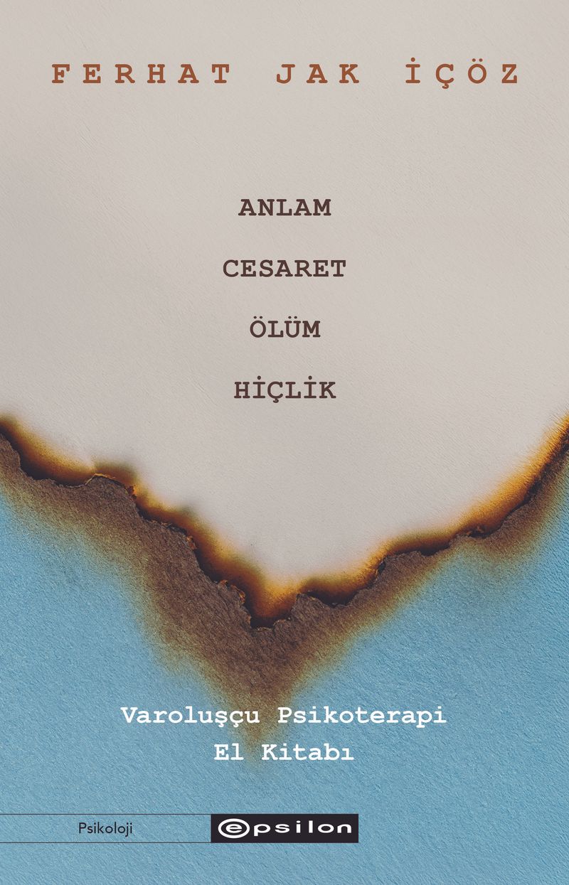 Anlam, Cesaret, Ölüm, Hiçlik kitap kapağı