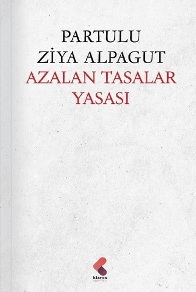 Azalan Tasalar Yasası kitap kapağı