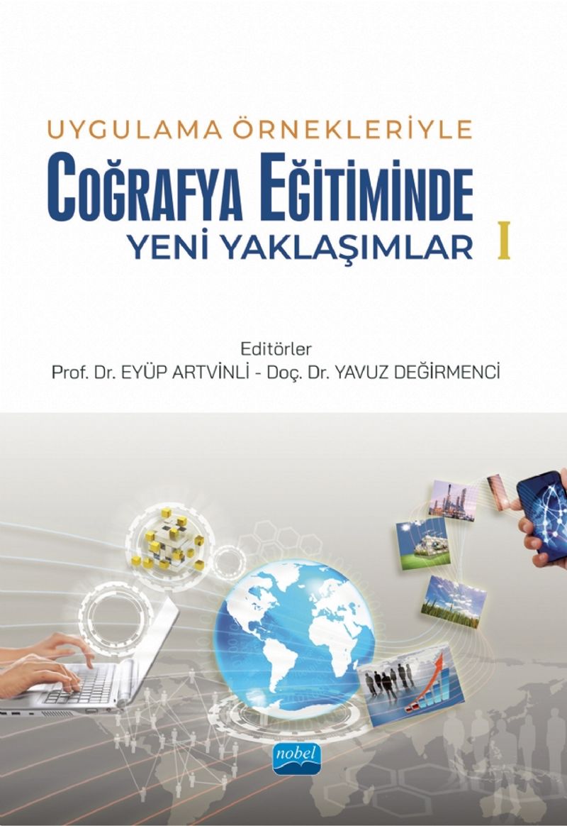 Uygulama Örnekleriyle Coğrafya Eğitiminde Yeni Yaklaşımlar 2 kitap kapağı