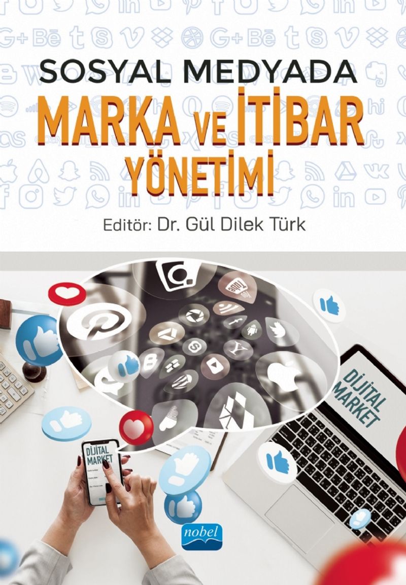 Sosyal Medyada Marka ve İtibar Yönetimi kitap kapağı