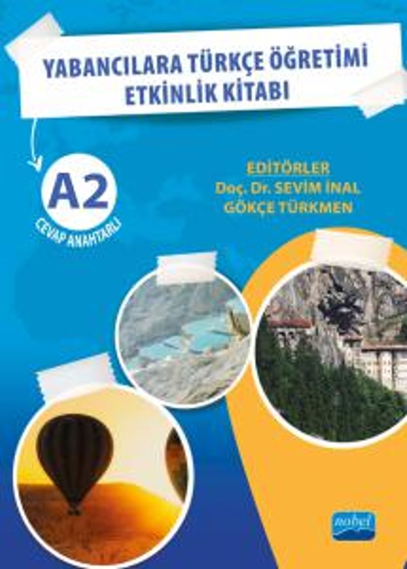 Yabancılara Türkçe Öğretimi Etkinlik Kitabı A2 Cevap Anahtarlı kitap kapağı