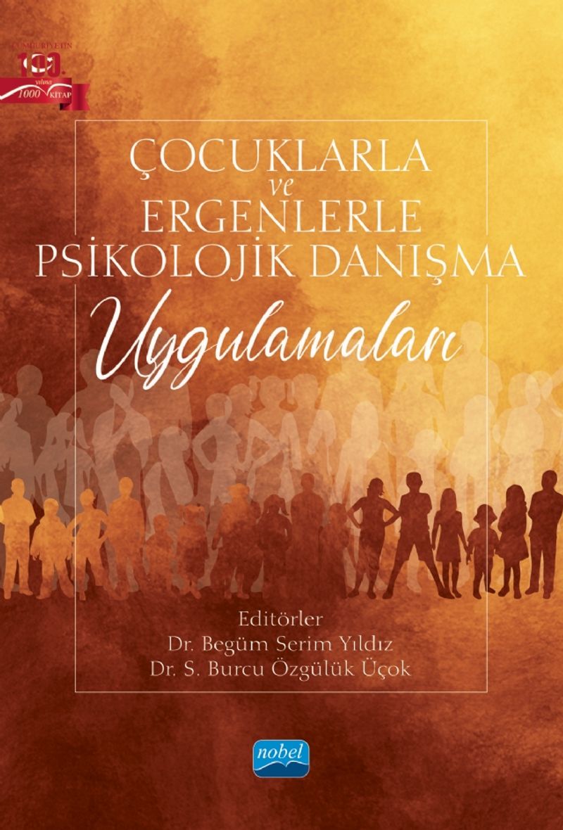 Çocuklarla ve Ergenlerle Psikolojik Danışma Uygulamaları kitap kapağı