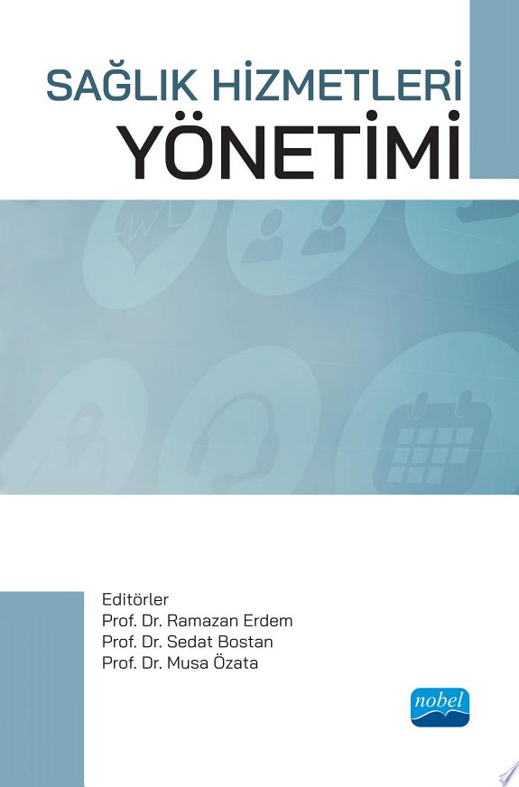Sağlık Hizmetleri Yönetimi kitap kapağı