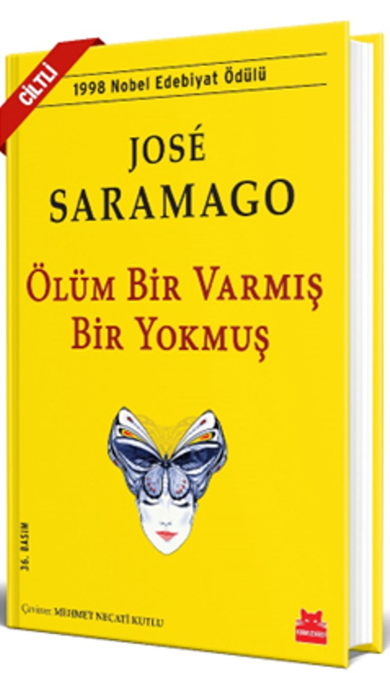 Ölüm Bir Varmış Bir Yokmuş (Ciltli) kitap kapağı