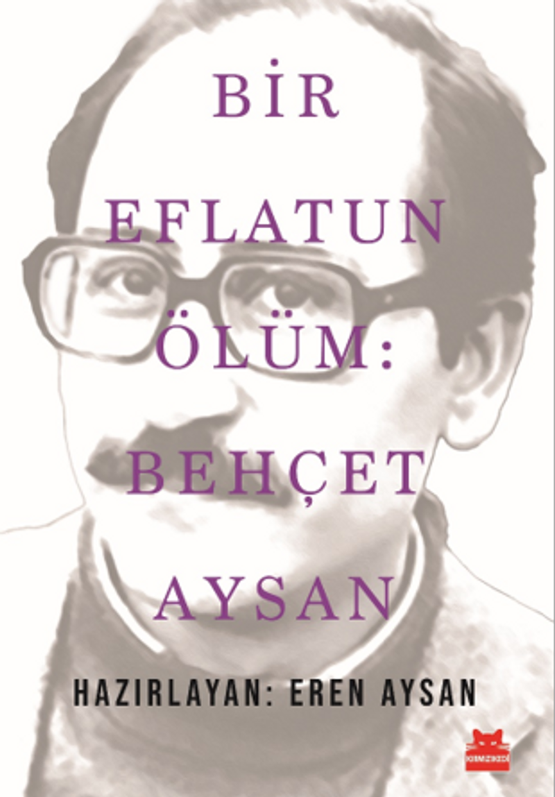 Bir Eflatun Ölüm: Behçet Aysan kitap kapağı
