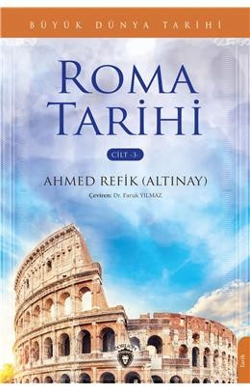 Roma Tarihi Büyük Dünya Tarihi (Cilt 3) kitap kapağı
