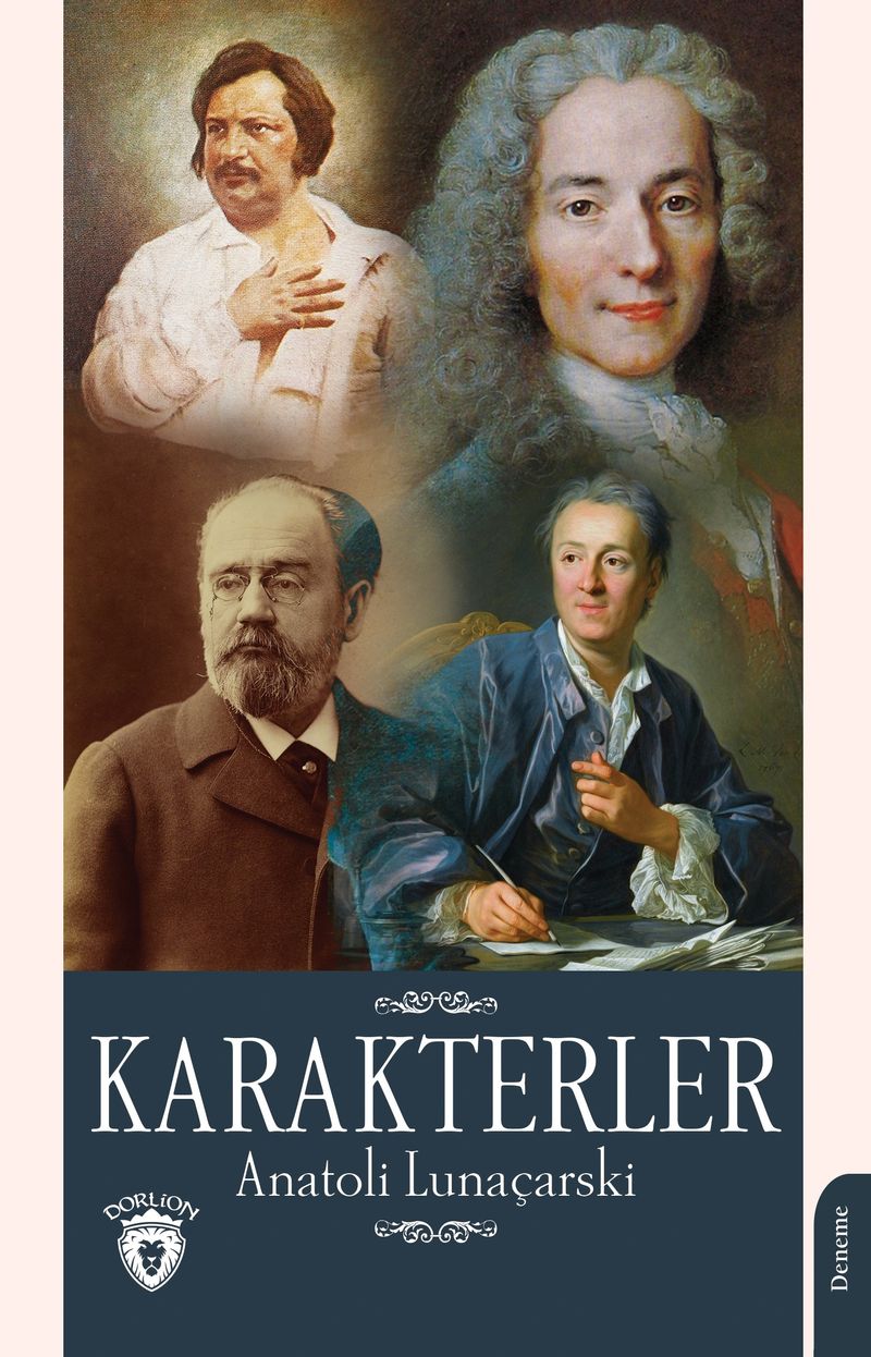 Karakterler kitap kapağı