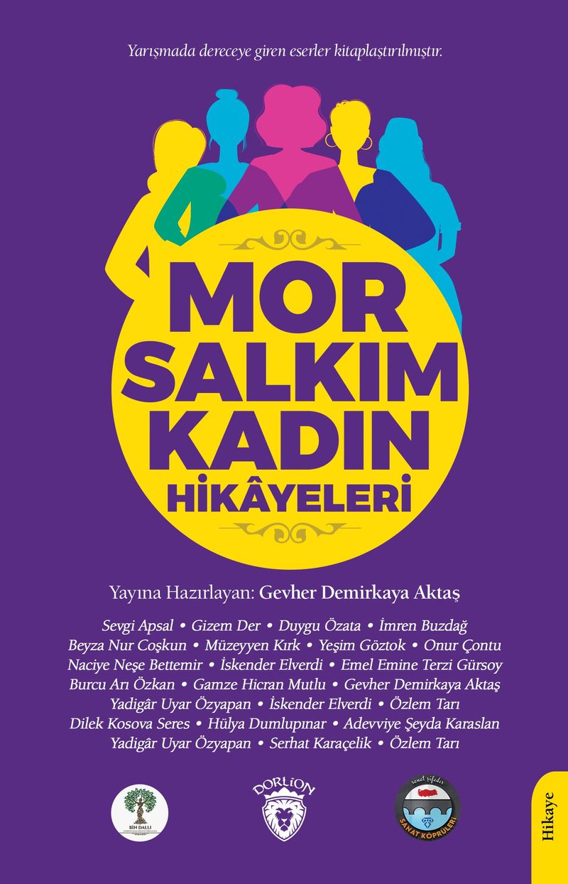 Mor Salkım Kadın Hikayeleri kitap kapağı