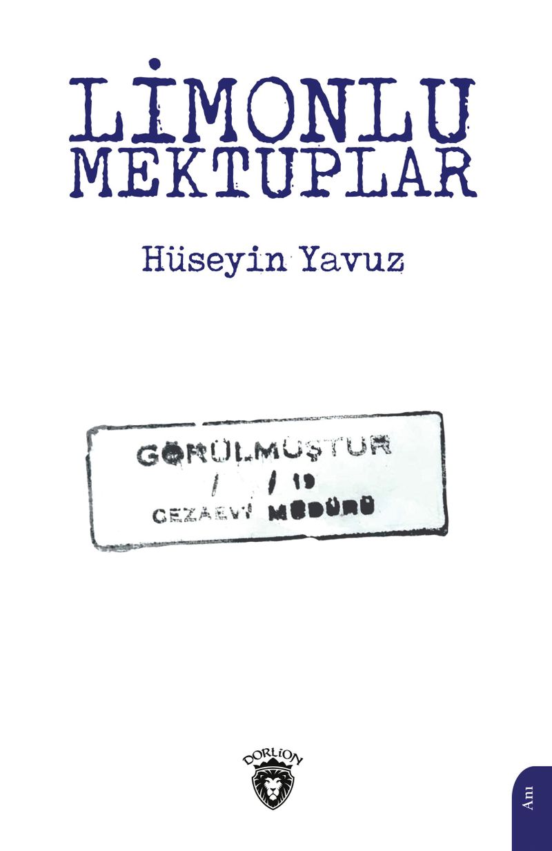 Limonlu Mektuplar kitap kapağı