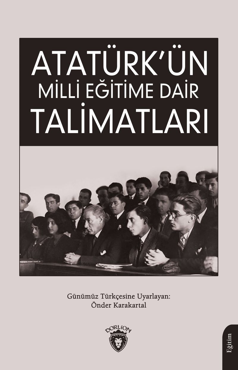 Atatürk'ün Milli Eğitime Dair Talimatları kitap kapağı