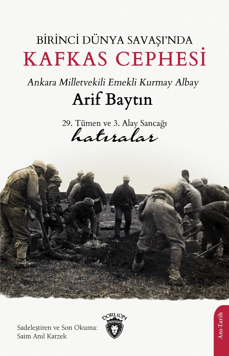 Birinci Dünya Savaşı'nda Kafkas Cephesi kitap kapağı