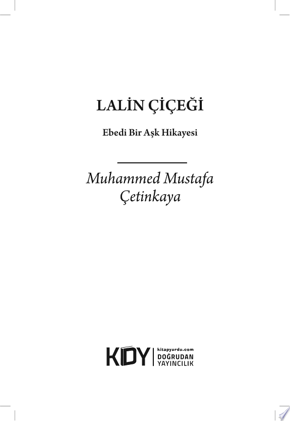 Lalin Çiçeği kitap kapağı
