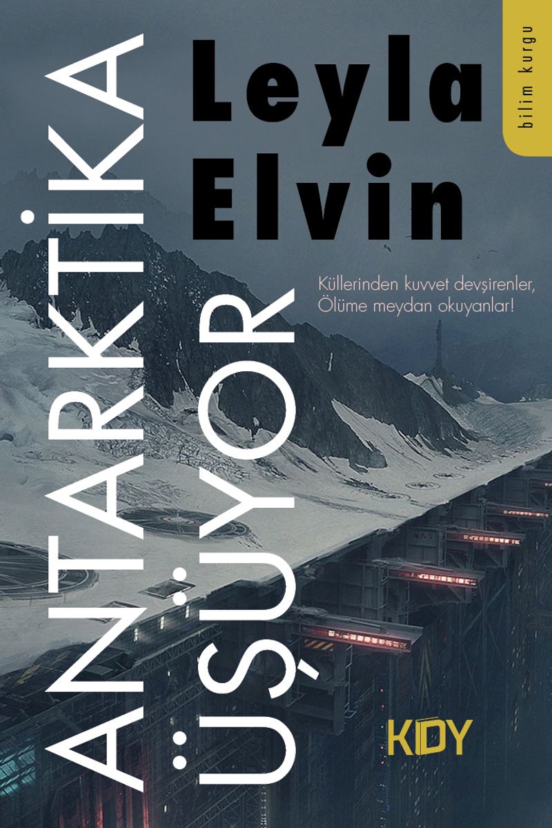 Antarktika Üşüyor kitap kapağı