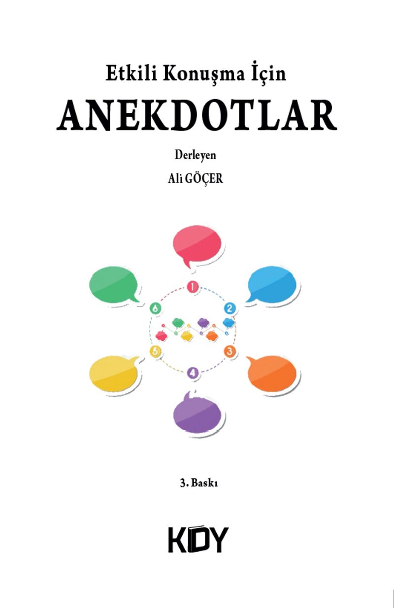 Anekdotlar kitap kapağı