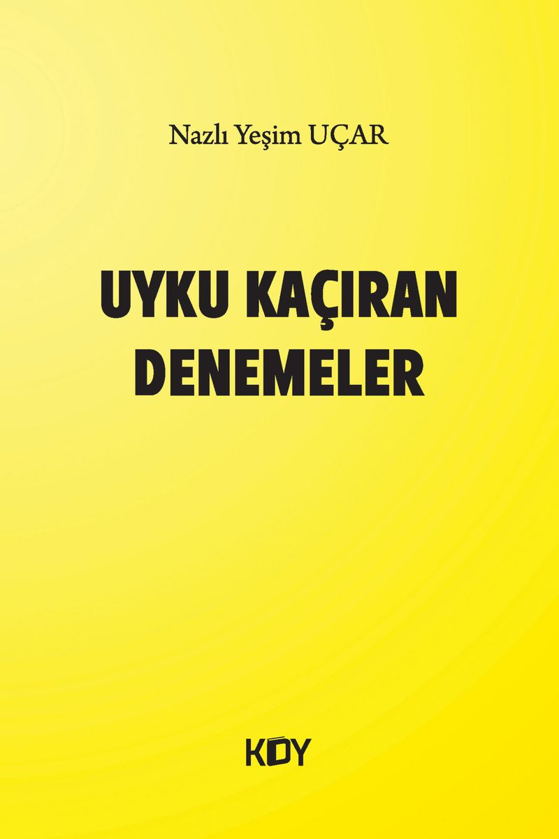 Uyku Kaçıran Denemeler kitap kapağı