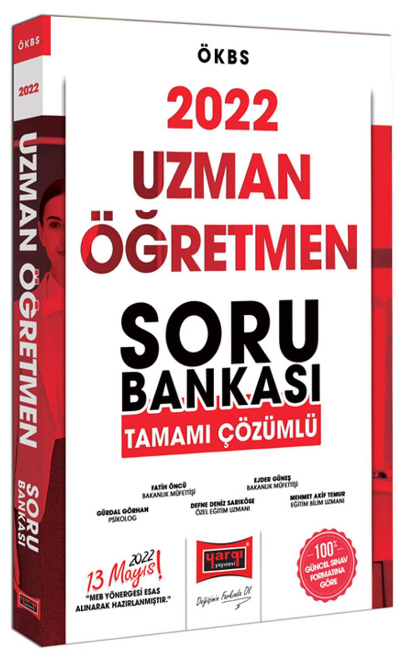 2022 ÖKBS Uzman Öğretmen Tamamı Çözümlü Soru Bankası kitap kapağı