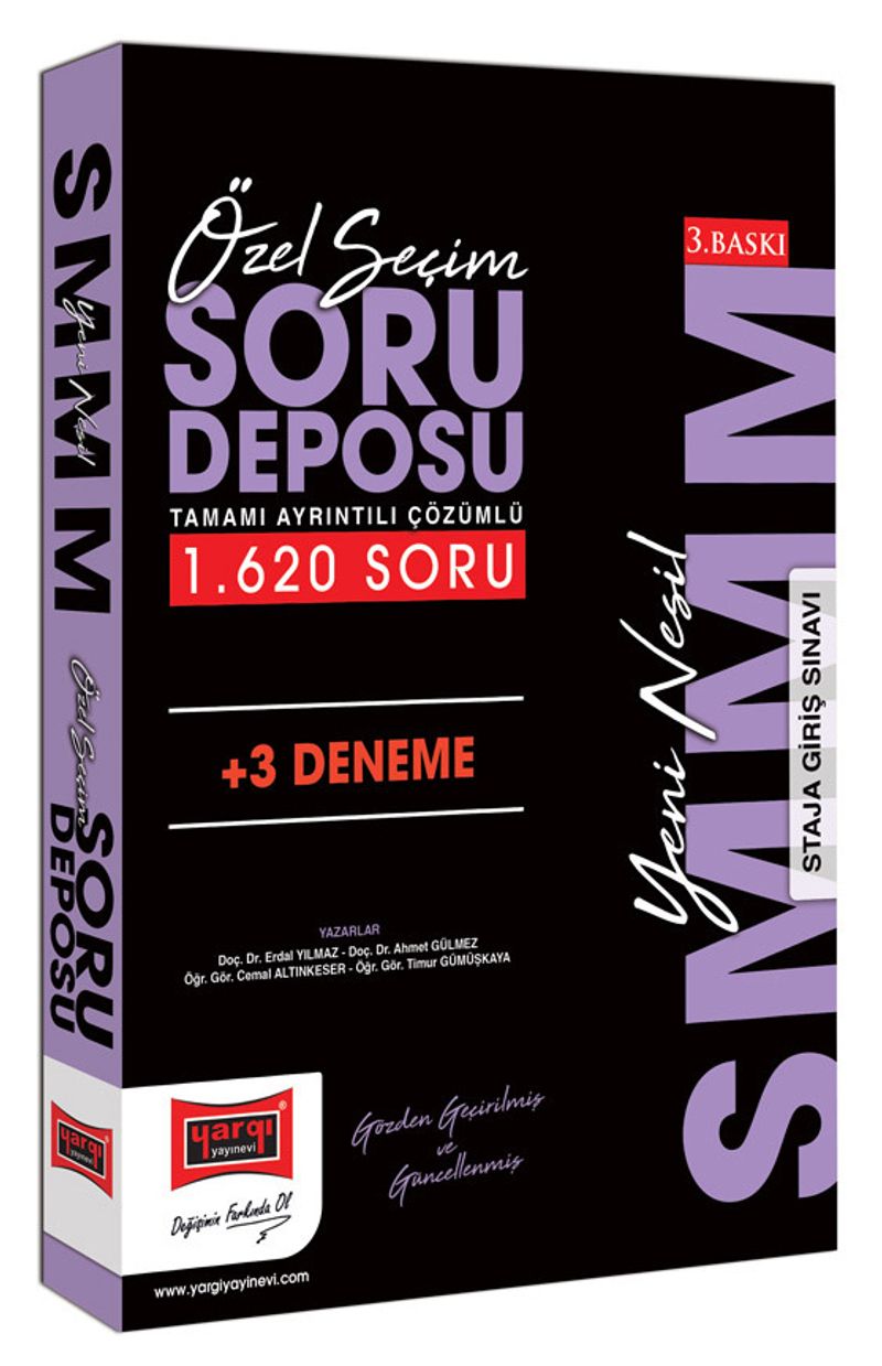 2023 SMMM Tamamı Ayrıntılı Çözümlü Özel Seçim Soru Deposu +3 Deneme kitap kapağı