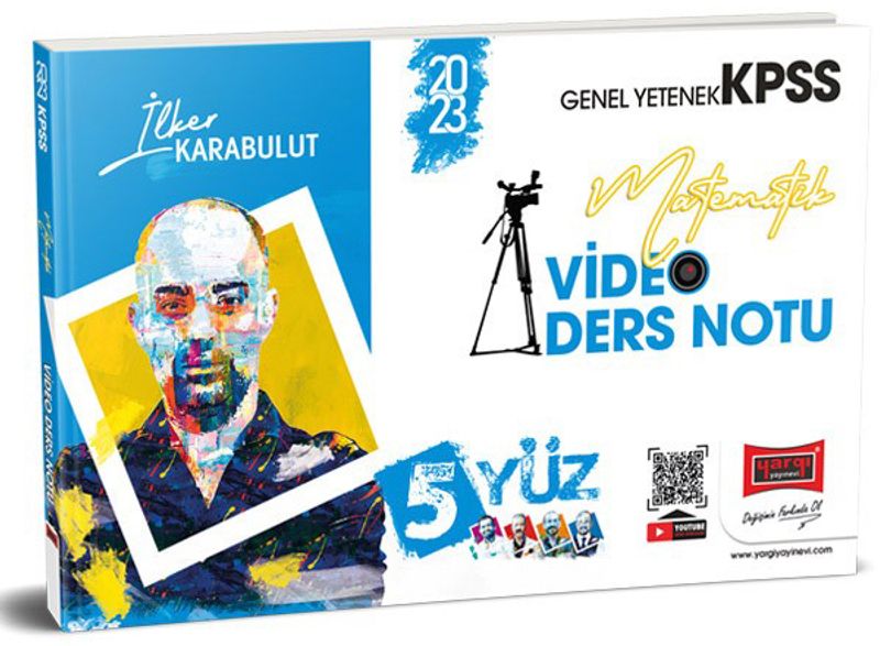2023 KPSS 5Yüz Matematik Video Ders Notları kitap kapağı