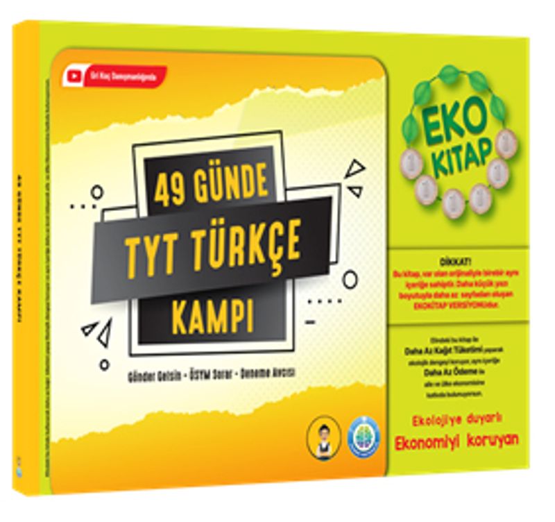 49 Günde TYT Türkçe Kampı Eko kitap kapağı