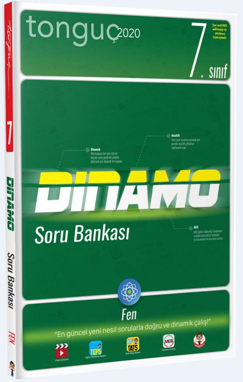 7. Sınıf Fen Bilimleri Dinamo Soru Bankası kitap kapağı